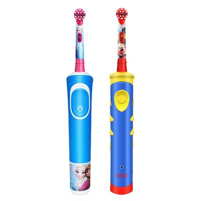 博朗Oral-b/歐樂B兒童電動牙刷D100 以上全自動充電牙刷3-6-12歲~特價