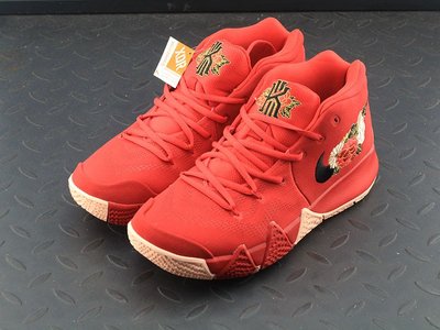 Nike Kyrie 4 歐文4代 大紅 刺繡 實戰籃球鞋 943807-600