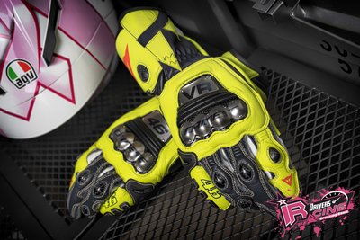 ♚賽車手的試衣間♚Dainese® Full Metal 6 Rossi Replica 手套 長手套 VR46 鈦合金