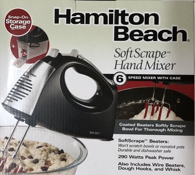 【Hamilton Beach】Soft Scrape Hand Mixer７件組攪拌器