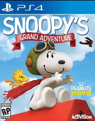 PS4 SNOOPY 史努比的大冒險 壯闊歷險記 英文版