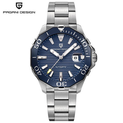 Pagani 設計夜光指針 316L 不銹鋼錶帶男士自動機械腕錶禮品盒