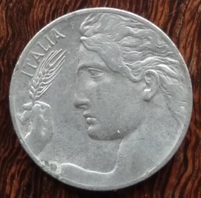 義大利  1909  艾曼紐三世    20c  鎳幣  362