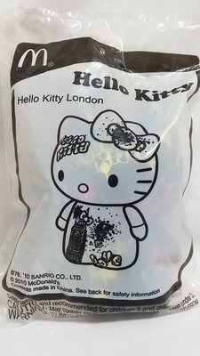 收藏品-2010年麥當勞公仔/Hello Kitty-London(全新未使用)