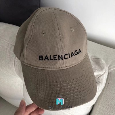 【二手】Balenciaga 帽子 刺繡網帽 棒球帽 鴨舌帽洗水老帽男女生夏季 現貨