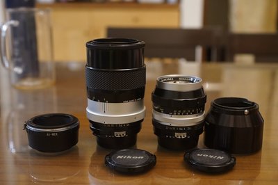 尼康 Nikon AI NIKKOR-Q.C 135mm F2.8 中長距定焦人像鏡頭(內建遮光罩)轉Sony E口