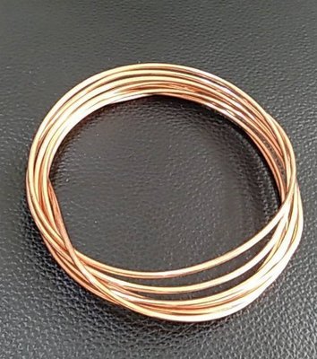 金屬材料 - 紅銅線 3 mm * 100公分 特價中 科學實驗電磁列車材料 裸銅線 銅線 紅銅 線