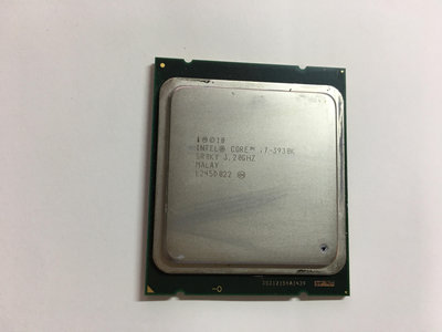 電腦雜貨店→Intel Core i7-3930K (六核心) 2011腳位 CPU 二手良品 $700
