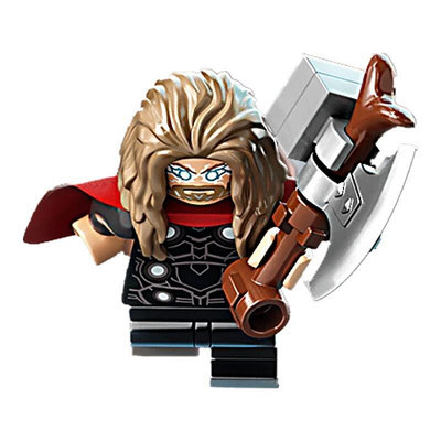 眾信優品 【上新】LEGO樂高 超級英雄人仔 雷神 披風版 sh734 76192 3 復聯終局之戰LG855