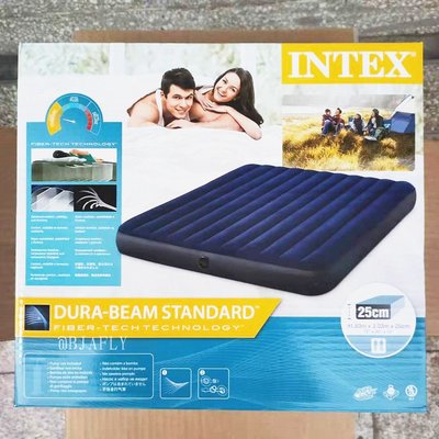 INTEX64755充氣床墊雙人 氣墊床單人戶外加厚氣墊子 充氣床
