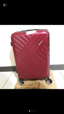Rebacca 24吋ABS PC行李箱/顏色耐看亮眼容易找/運費賣家付/ 郵局寄出