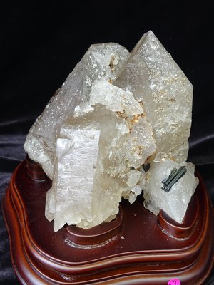 ~shalin-crystal~西瓜碧璽水晶骨幹~2.7公斤~完整原礦~值得收藏!
