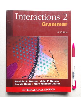英文文法 Interactions 2《Grammar》  【書新 未使用】