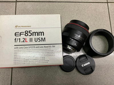 [保固一年][高雄明豐 ] Canon EF 85mm F1.2 L II USM 人像 定焦鏡 [B1733]