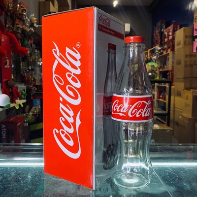AUXTOY 可口可樂 玻璃瓶 存錢罐 存錢筒 coca cola 可樂瓶 可樂罐