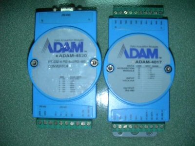 (泓昇)研華 ADAM ADAM-4520 通訊模組 ADAM-4017 類比模組(PLC,HMI,遠端控制)