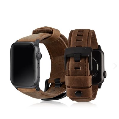 UAG 錶帶  UAG 錶帶 Apple Watch 1/2/3/4/5/6/SE/7代經典頂級皮革錶帶 蘋果手錶錶帶 41mm 45mm