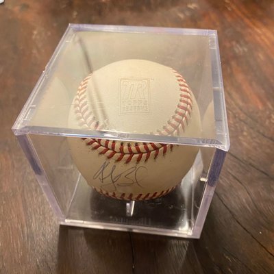 2001 Topps Reserve 大聯盟簽名球 美國職棒MLB Andy Beal 親筆簽名 棒球 收藏棒球
