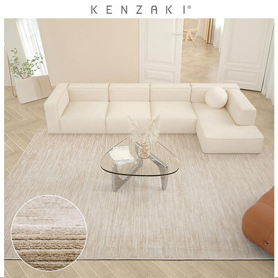KENZAKI 現代簡約日式北歐立體暗紋純色素色臥室沙發茶幾客廳地毯熱心小賣家