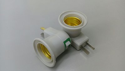 LED 燈泡/球泡 專用簡易E27燈座 帶開關 插頭/插座