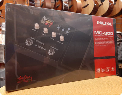 ♪♪學友樂器音響♪♪ NUX MG-300 綜合效果器 IR模擬 入門推薦 公司貨