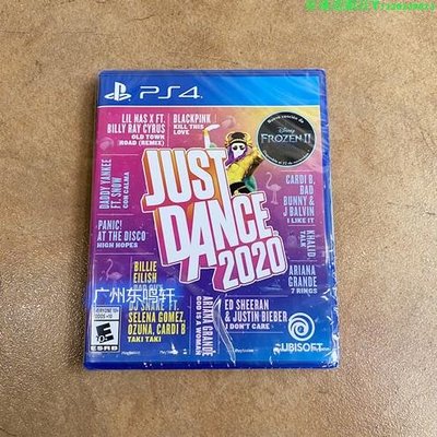 現貨 全新PS4游戲 JUST DANCE 2020 舞力全開2020 美版英文
