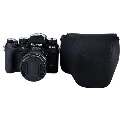 JJC 適用于富士X-T1/2/3相機內膽包 XPRO1 XPRO2+18-55mm鏡頭相機保護包