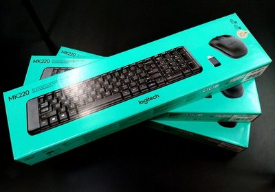 【MR3C】含稅【台灣公司貨】Logitech 羅技 MK220 無線鍵盤滑鼠組 可寄超商