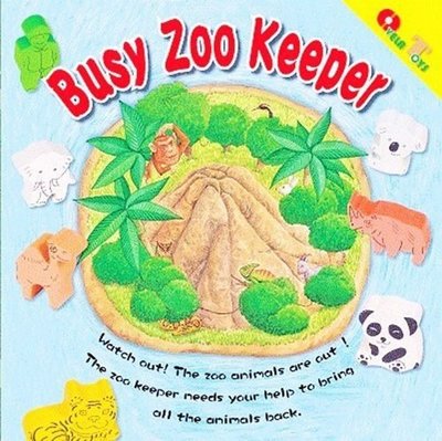 動物管理員Busy Zoo Keeper 兒童益智桌遊 (9.5成新)