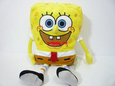 Mini酷啵玩具館~Sponge Bob海綿寶寶中型玩偶 ~ 正版授權~