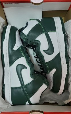 Nike Dunk High Spartan Green 白綠 懷舊 塞爾蒂克 Celtics SB 白綠色 US7