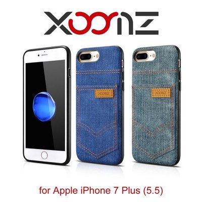 【蘆洲IN7】XOOMZ 袖珍系列 iPhone 7/ 7 PLUS 牛仔插卡 手機保護套 丹寧皮套 手機殼 全包覆