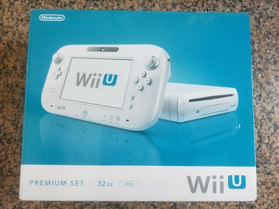 (Switch入手前必備一台)完整盒裝任天堂 Wii U日版主機(32G)+GAMEPad+支援wii遊戲