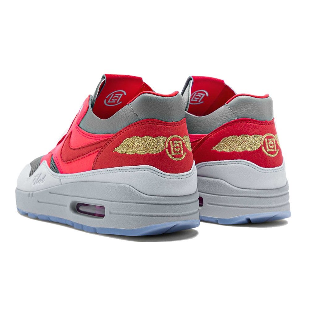 【A-KAY0】NIKE X CLOT AIR MAX 1 KISS OF DEATH 灰粉