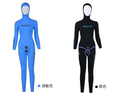 【日大潛水RIDA】Bestdive【超彈布面】2/3mm (男女)自由潛水防寒衣