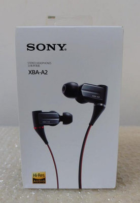 SONY 平衡電樞入耳式耳機 XBA-A2