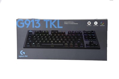 全新 Logitech 羅技 G913 TKL 電競鍵盤 青軸 械式遊戲鍵盤【板橋魔力】