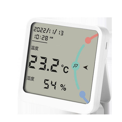濕度計 得力溫濕度計室內家用溫度計精準高精度電子數顯嬰兒房臥干溫度表