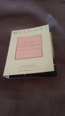 BVLGARI 寶格麗 Rose Goldea 玫瑰金漾女性淡香精1.5ml（現貨一個）