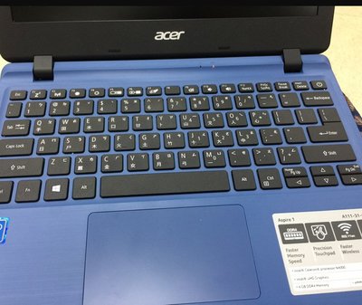*蝶飛* 宏基 acer A111-31-C85U 11.6吋筆電 鍵盤膜 Acer Aspire 1 筆電鍵盤保護膜