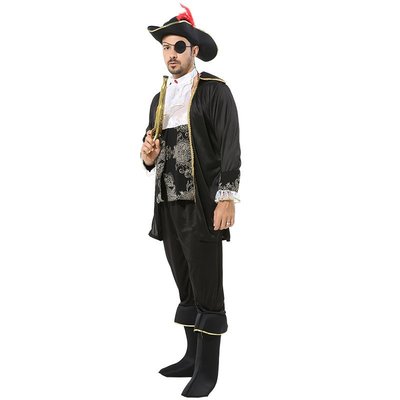 【三百起售】萬圣節服裝 節日表演服裝 演出服裝 海盜服裝 成人虎克船長服裝#服裝#cosplay#娛樂#道具#促銷