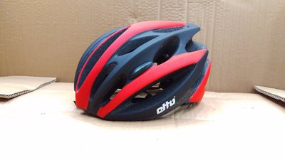 全新 公司貨 最新款 挪威品牌 ETTO RAZER 自行車安全帽 一體成形 消光黑紅