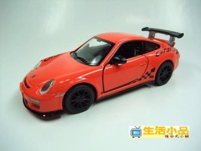 ☆生活小品☆ 模型 2010 Porsche 911 GT3 RS *橘色*(有迴力)歡迎選購^^