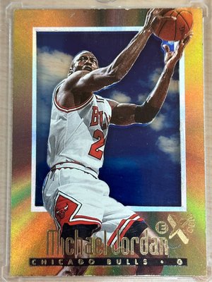 [NBA球卡] 1996 Skybox E-X2000 Michael Jordan #9 喬丹天窗卡