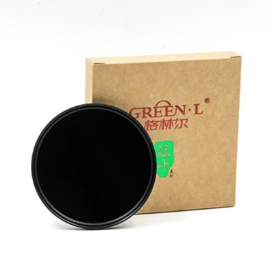 【勁昕科技】格林爾綠葉系列可調ND2-400減光鏡58mm相機濾鏡中灰密度鏡