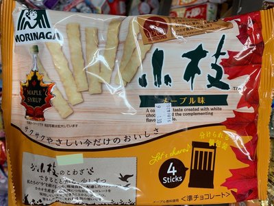 愛買JAPAN❤日本 森永 小枝 楓糖巧克力棒 20小包入 現貨