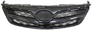 豐田 TOYOTA Corolla Altis  10-13 年水箱罩 水箱護罩 水箱柵 黑色 (Z款式)