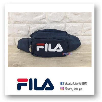 【SL美日購】FILA FANNY WAISTPACK FILA腰包 側背包 包包 斜肩包 藍色 丈青 71J81412
