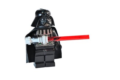 絕版【芒果樂高】Lego【SW277 (白眼珠) 黑武士 Darth Vader】星際大戰 人偶 10212 7965