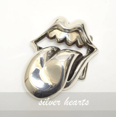 【SILVER HEARTS】Goro's Chrome Hearts 克羅心 Lip&amp;Tan Charm皮帶扣 扣環